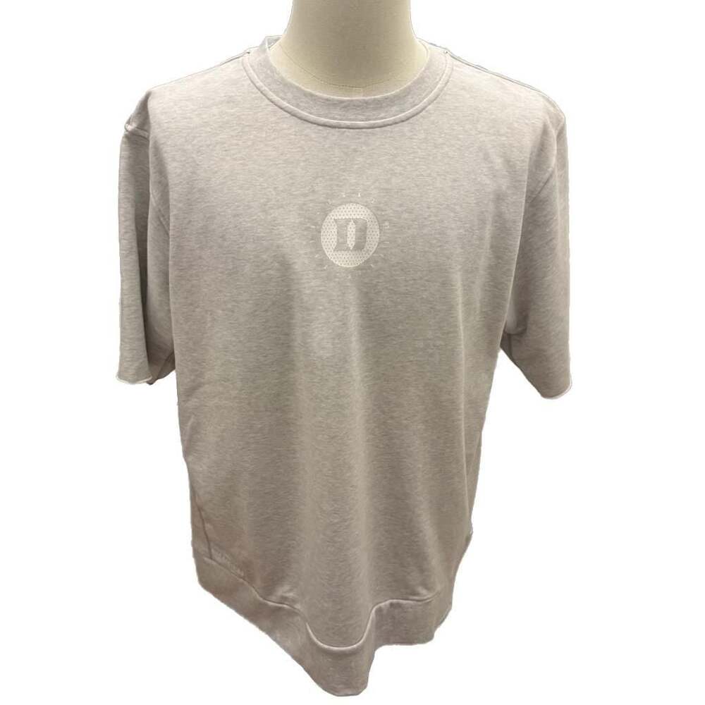 Nike Duke Blue Devils Dri-FIT Short Sleeve Crew Sweatshirt Grey XL